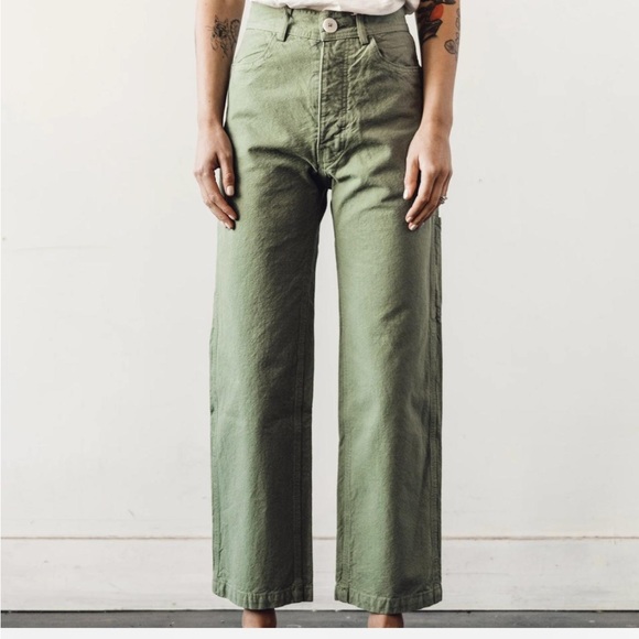 Jesse Kamm Handy Pants in Shrub - Picture 1 of 8